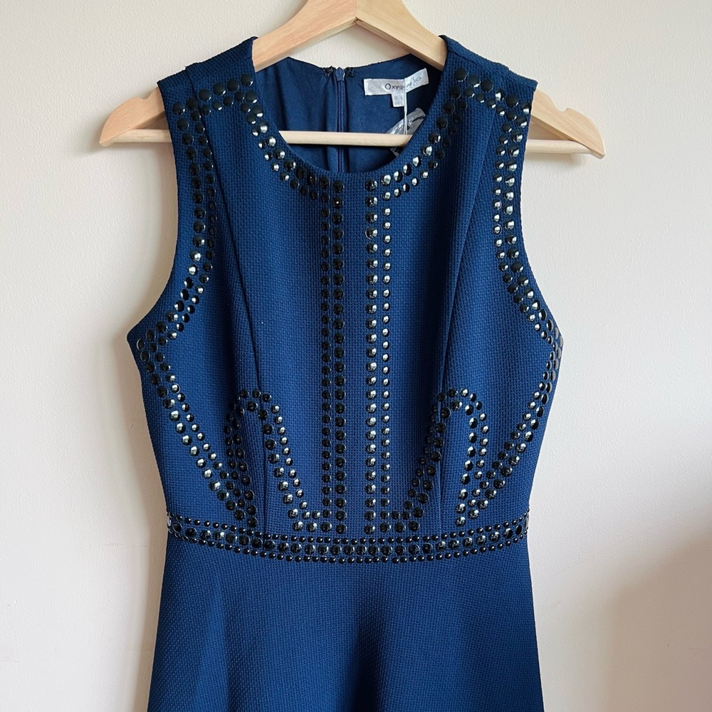 Oxygene Navy Blue Dress